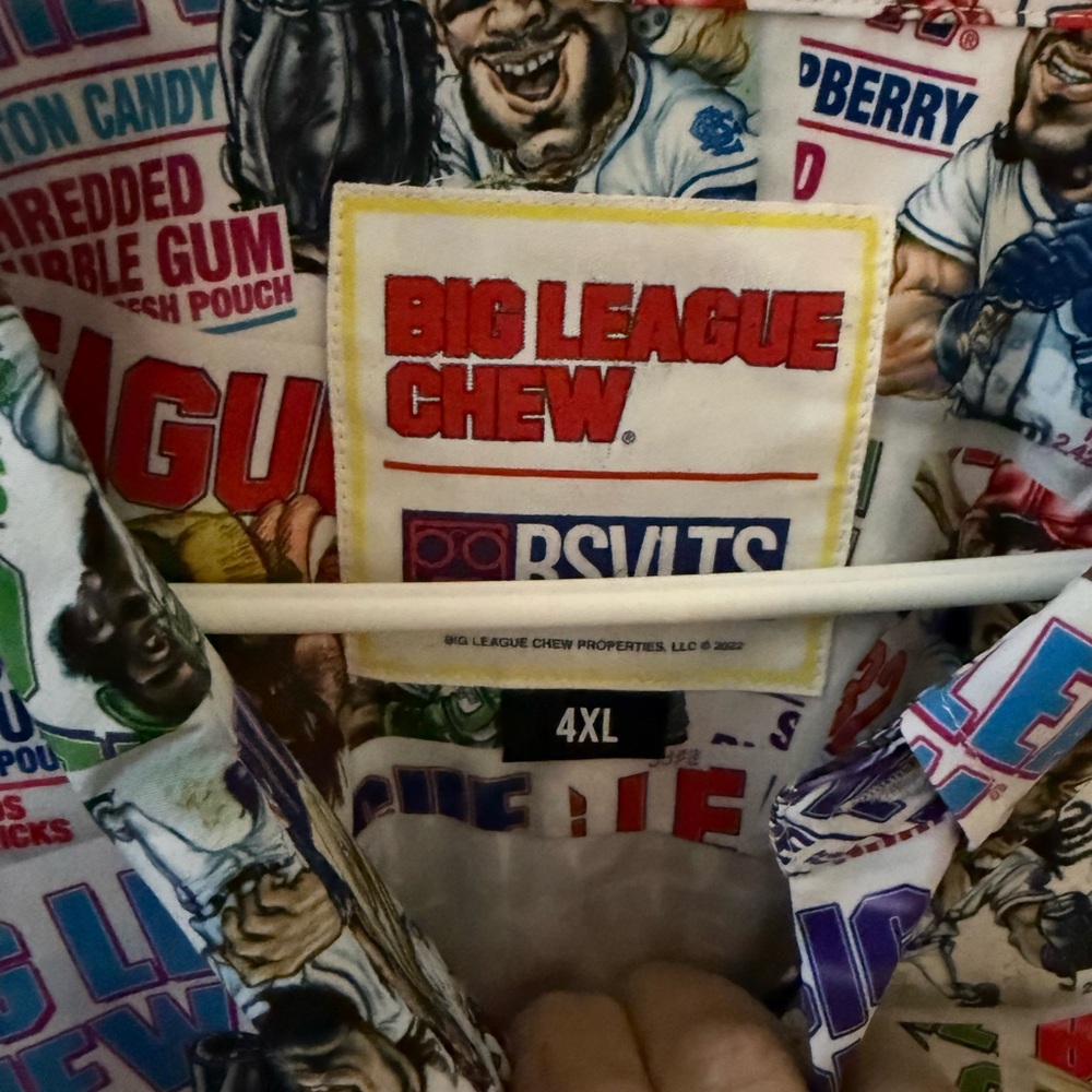 RSVLTS Big League Chew- Colorful Print